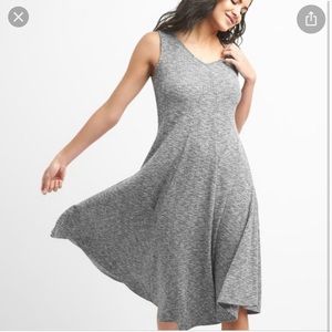Gap Charcoal Midi Dress